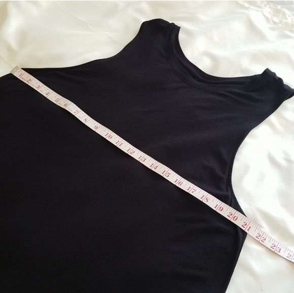 Time and Tru Black T-shirt Sleeveless Dress szXXL - Picture 2 of 4